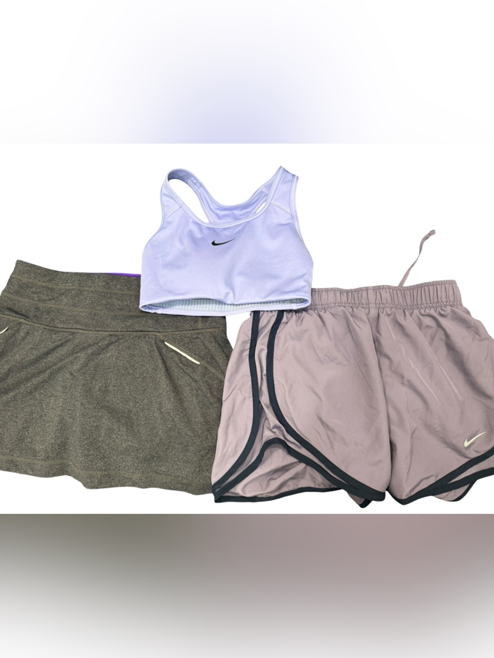 Bundle- Nike Sports Bra, Athleta Skort, Nike Shorts-XS